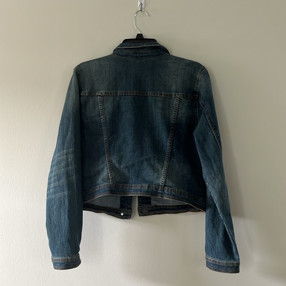 JUSTFAB MD Denim Blue Jean Jacket Sz M - Picture 8 of 15